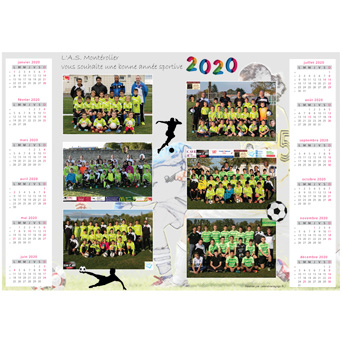 Calendriers sous main
